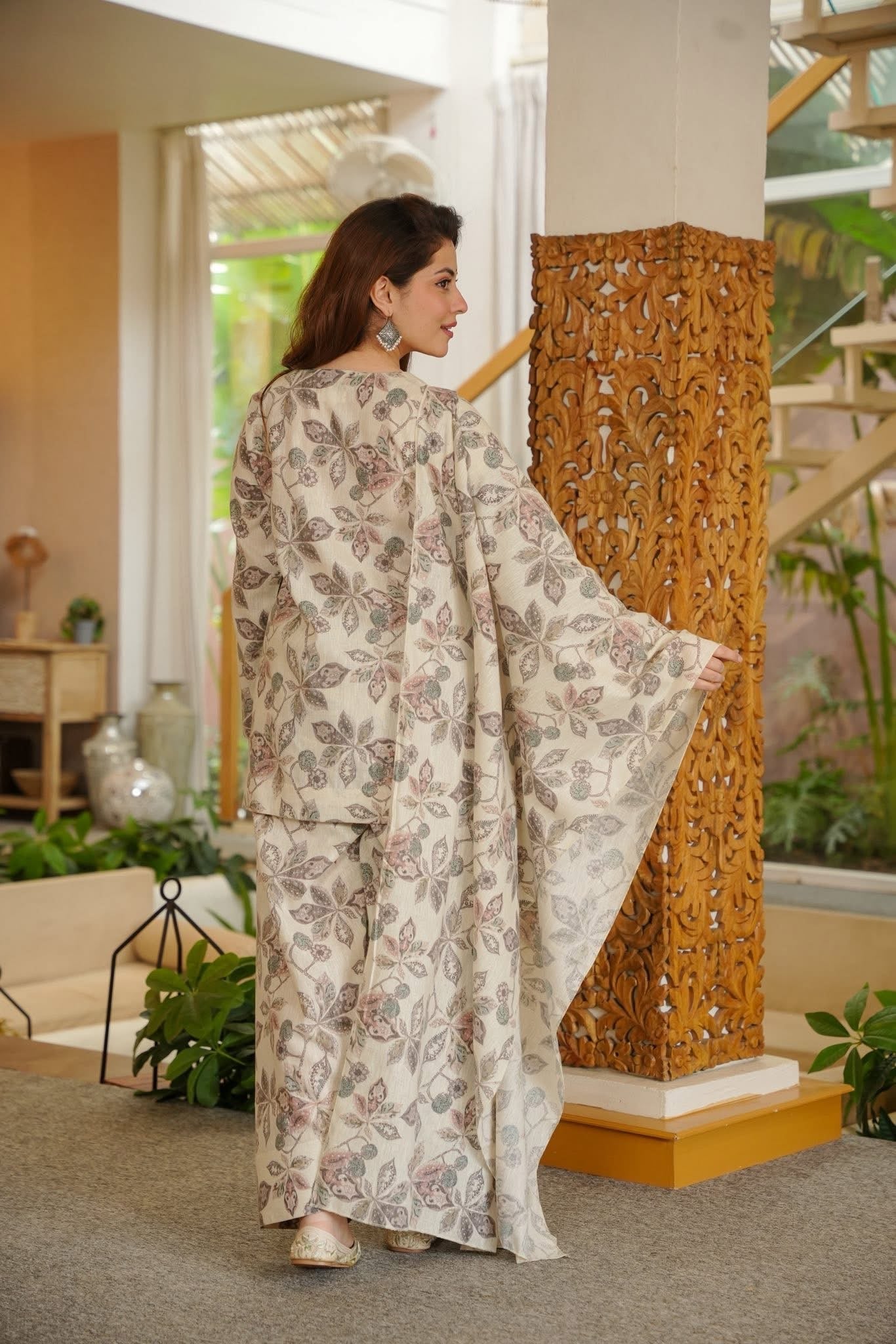 Parizah Printed Farshi Salwar Set
