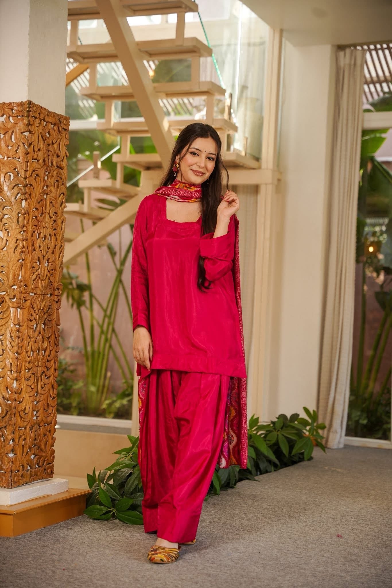 Gitali Muslin Farshi Salwar Set