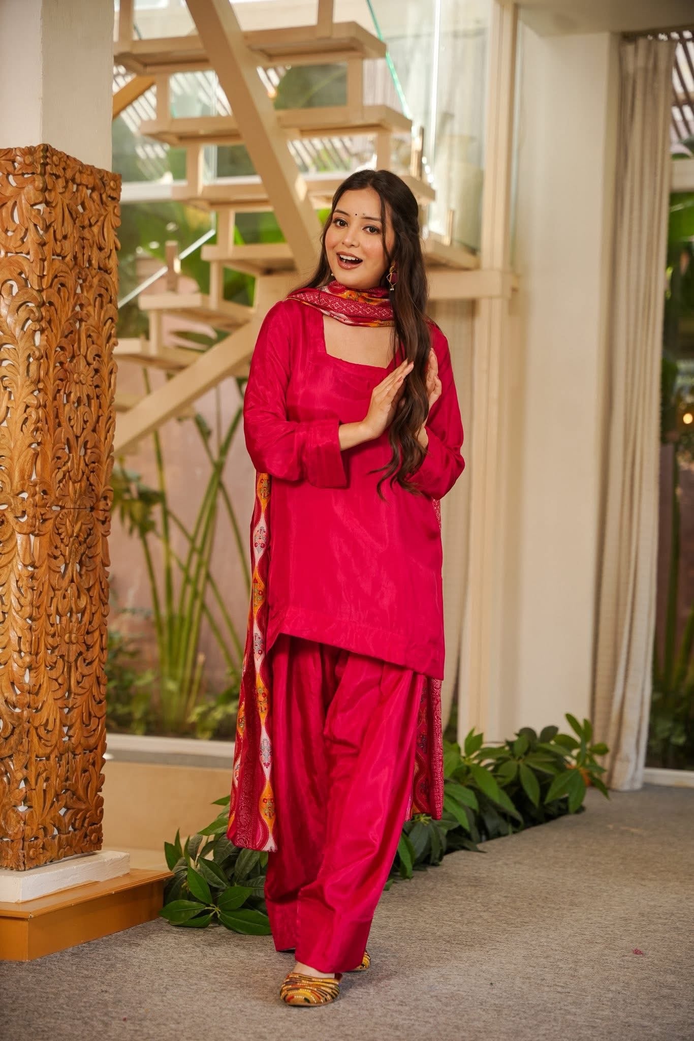 Gitali Muslin Farshi Salwar Set