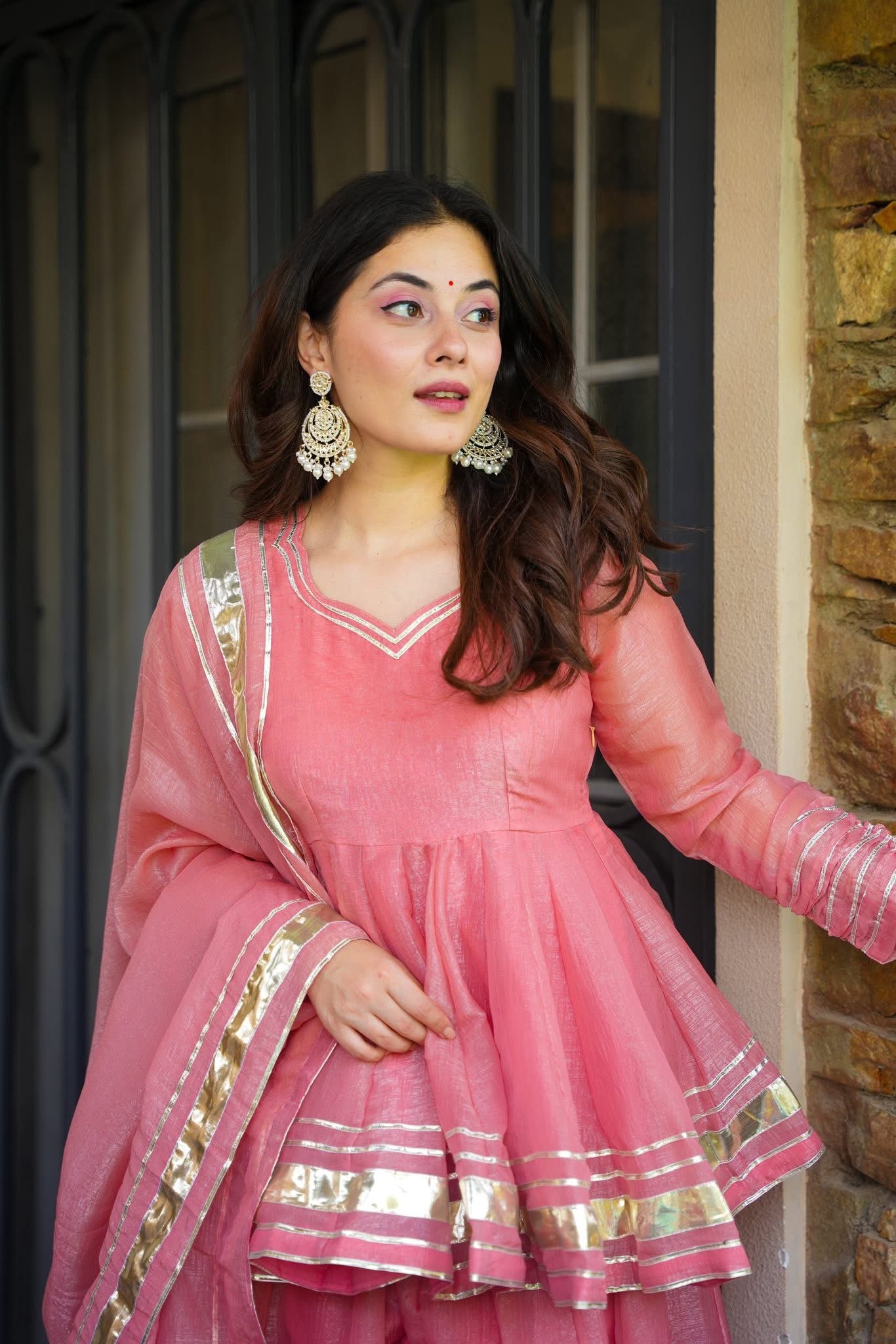 Shimmering Petal Suit Set
