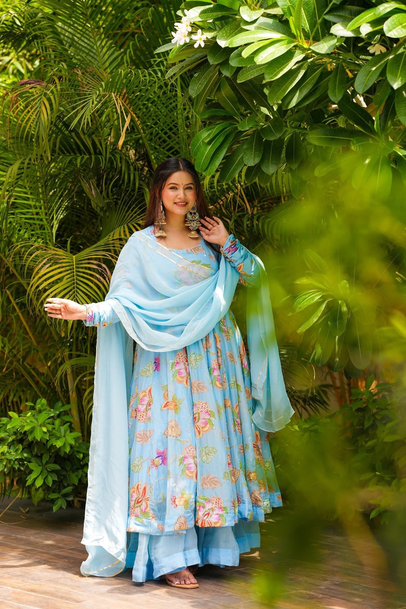 Neelaya Organza Suit Set