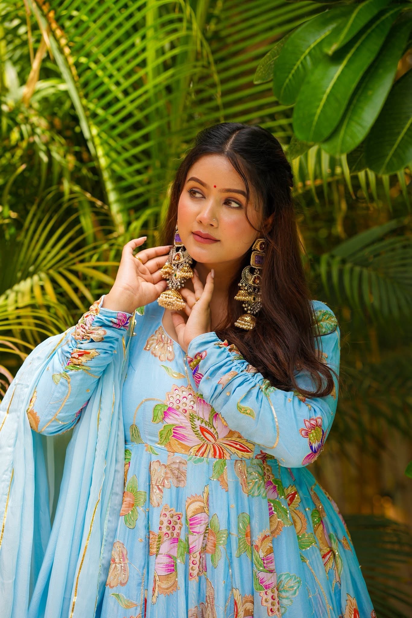 Neelaya Organza Suit Set